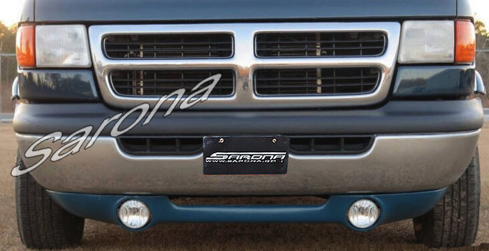 Custom Dodge Van  All Styles Front Lip/Splitter (1998 - 2003) - $290.00 (Part #DG-072-FA)